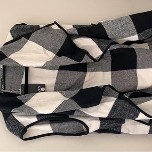 Buffalo plaid vest